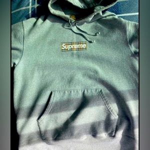 Supreme X Burberry Box Logo Hoodie SEND OFFERS